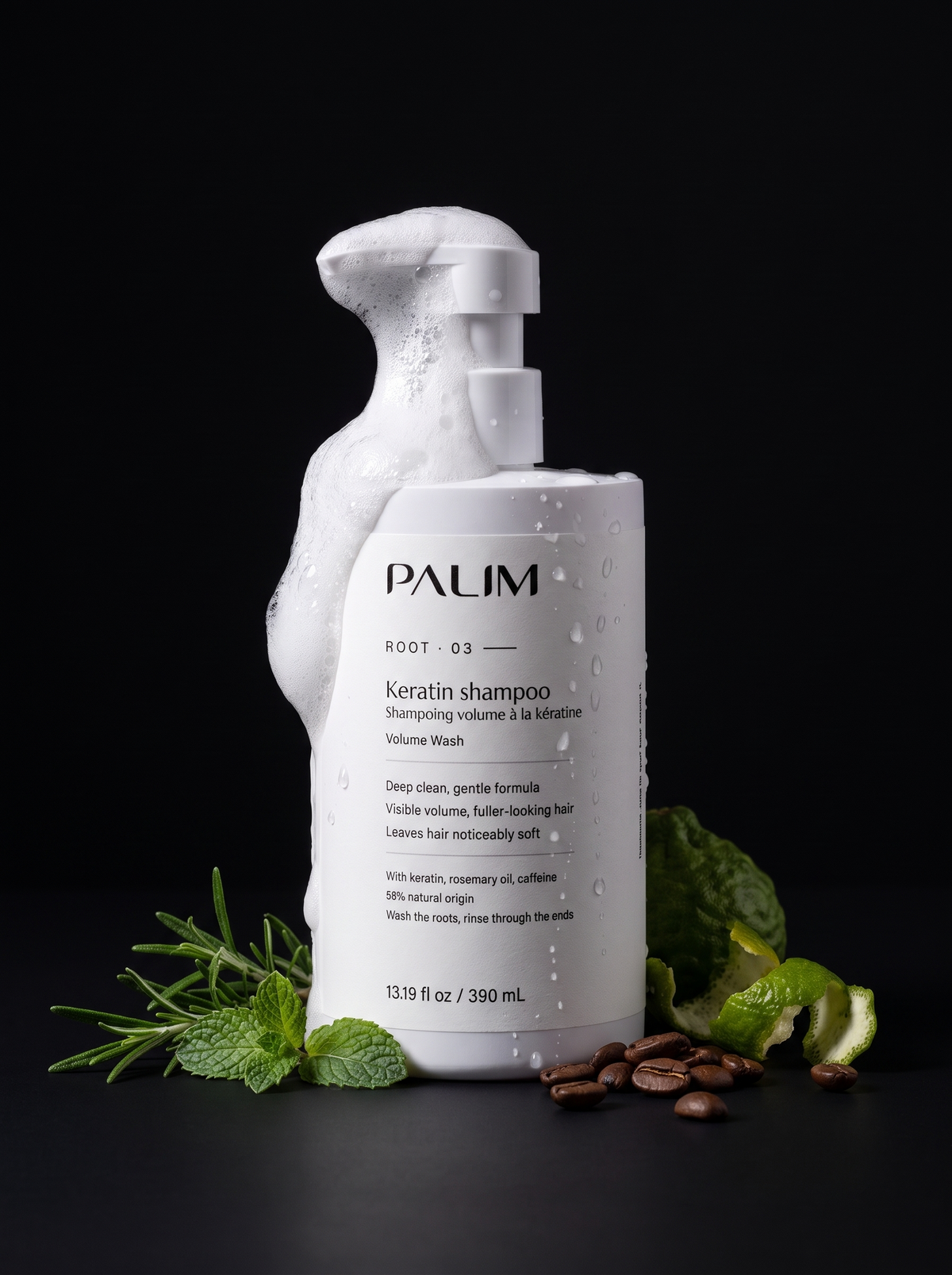 Volume Wash, Keratin Shampoo