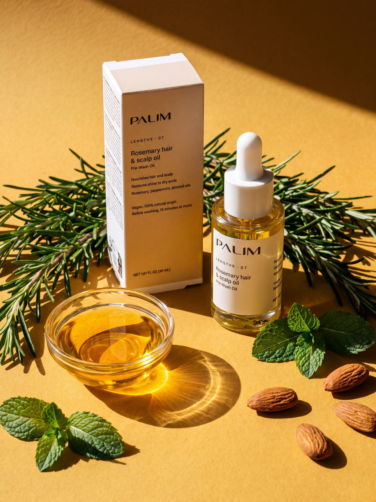 Pre-Wash Oil, Rosemary Hair &amp; Scalp Oil