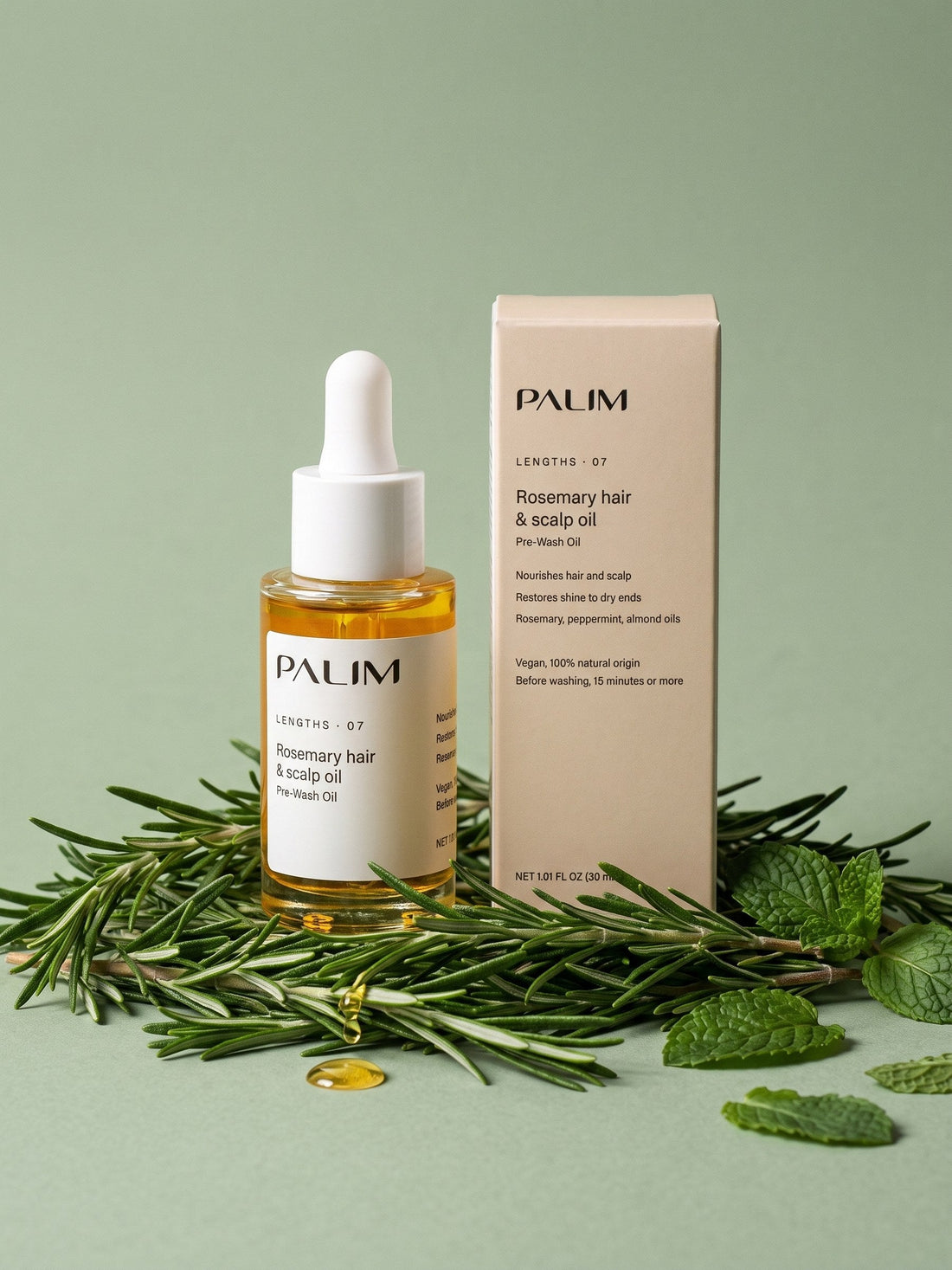 Pre-Wash Oil, Rosemary Hair &amp; Scalp Oil