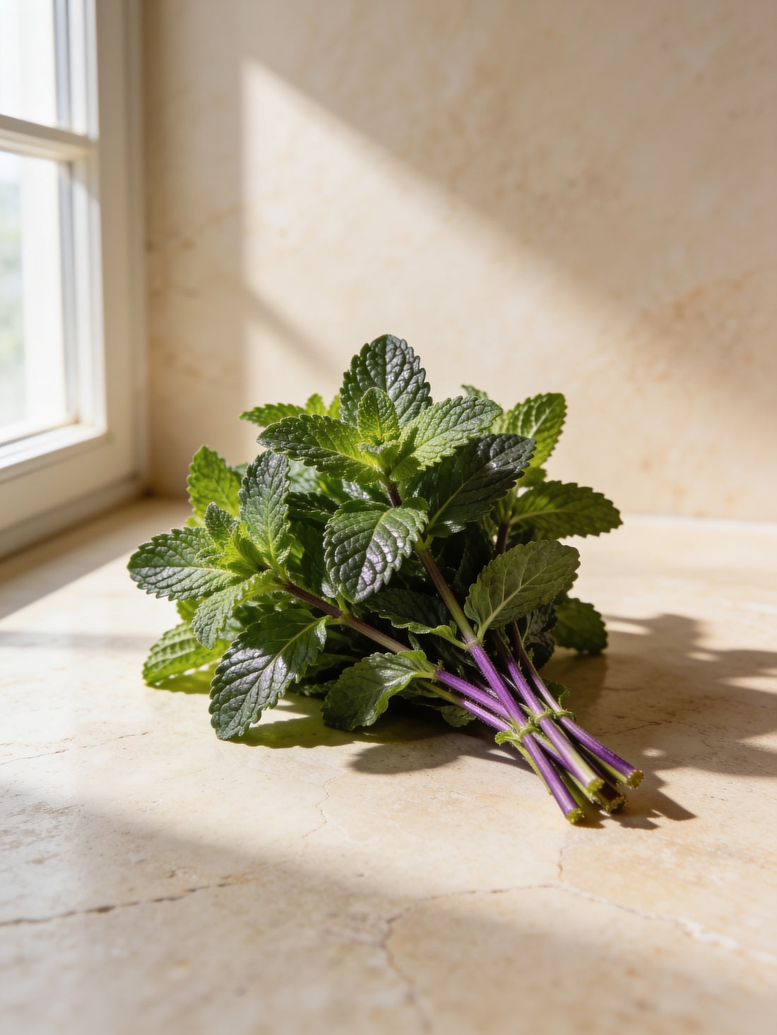 Rosemary and peppermint